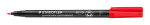 Folienstift Universalstift Lumocolor permanent, rot
